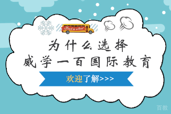 为什么选择天津威学一百国际教育