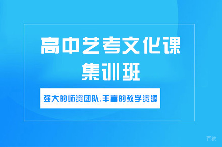 郑州高中艺考文化课集训班