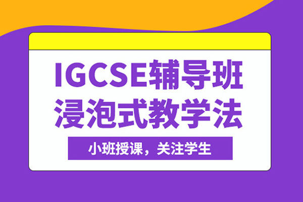 合肥IGCSE课程培训班