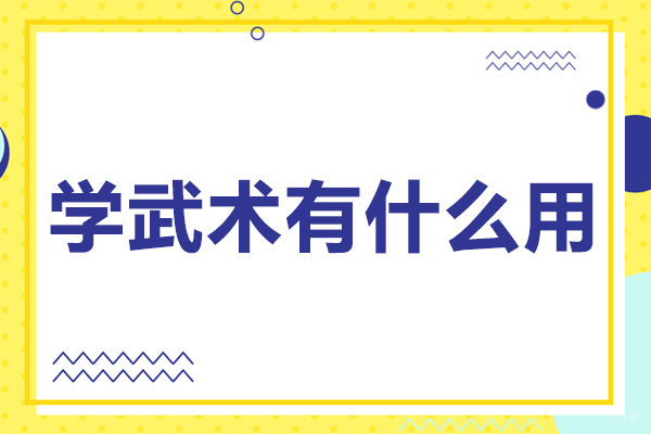 广州武术-学武术有什么用