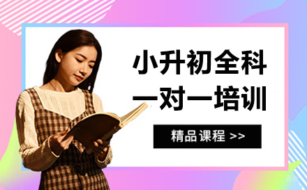 上海小升初全科一对一个性化辅导课程