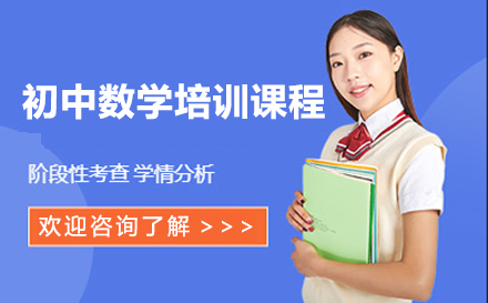 广州初中数学培训课程