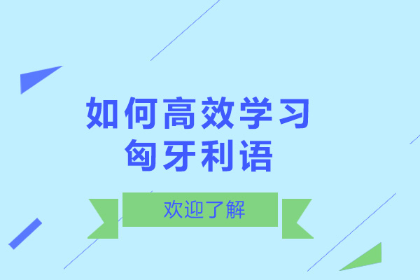 长沙-长沙如何高效学习匈牙利语