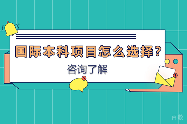 国际本科项目怎么选择-如何选择适合自己的国际本科项目