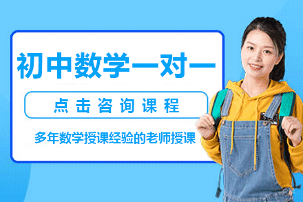 上海初中数学一对一课程