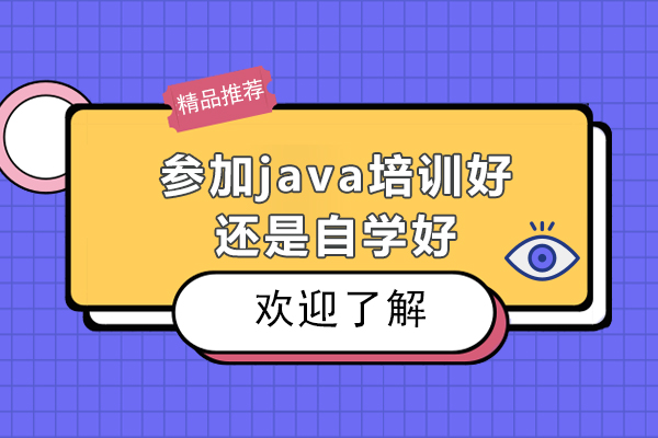 參加java培訓好還是自學好