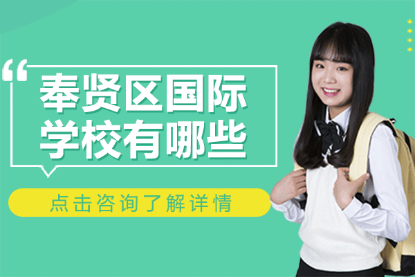 上海奉贤区国际学校有哪些