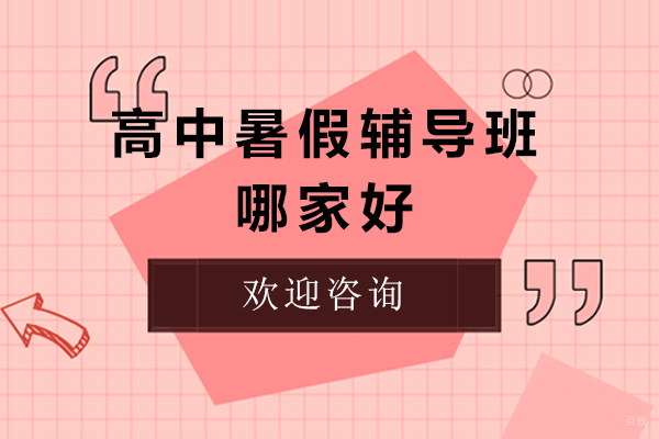 上海高中暑假辅导班哪家好-华越教育