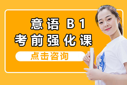 上海意术教育_意语B1考前强化课