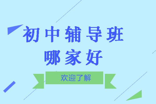 南京初中輔導(dǎo)班哪家好-有用嗎