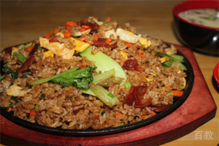 铁板串炒饭