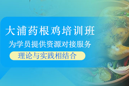 石家庄大浦药根鸡制作培训班