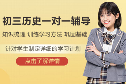 北京初三历史一对一辅导