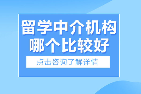 上海留學(xué)中介機(jī)構(gòu)哪個比較好