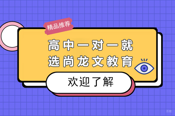太原高中一对一就选尚龙文教育-高中一对一机构哪家好