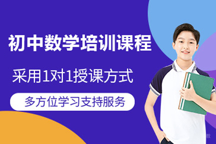 北京初中数学一对一培训班