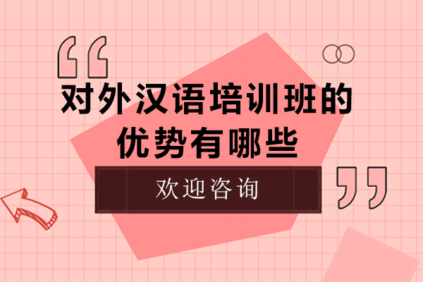 對外漢語培訓(xùn)班的優(yōu)勢有哪些-對外漢語培訓(xùn)班好處是什么