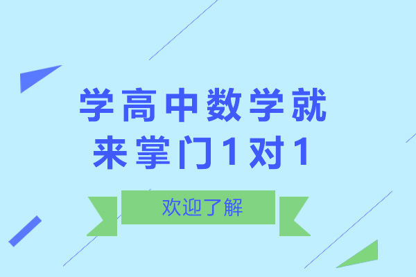 上海-上海学高中数学就来掌门1对1