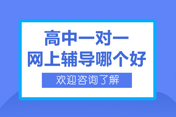 高中一對一網上輔導哪個好