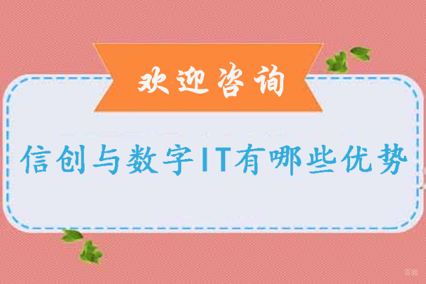 天津信创与数字IT有哪些优势-天津信创与数字IT怎么样