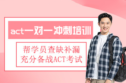 西安act一对一冲刺培训班