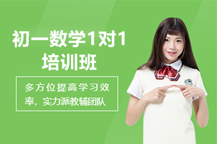 石家庄初一数学1对1培训班