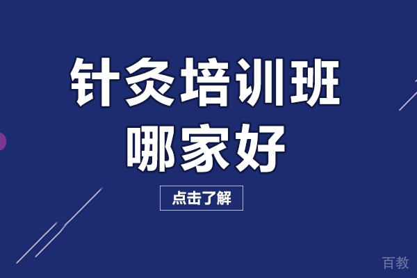 上海针灸培训班哪家好