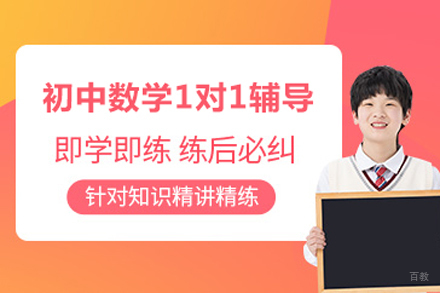 北京初中数学一对一辅导