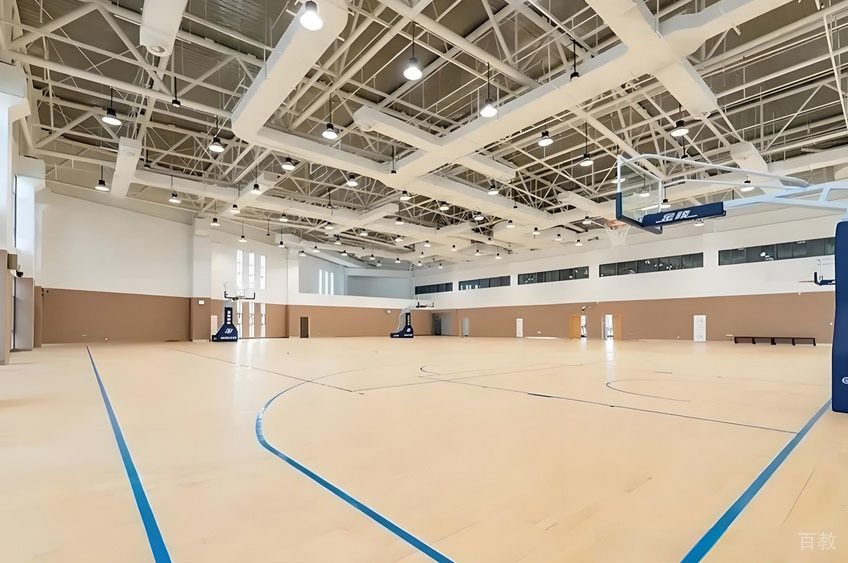 室内篮球场环境