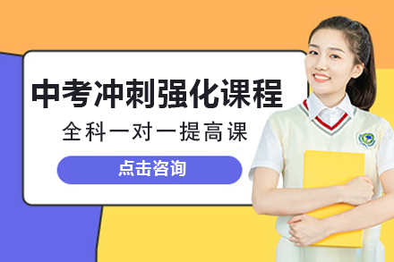 上海中考冲刺强化课程