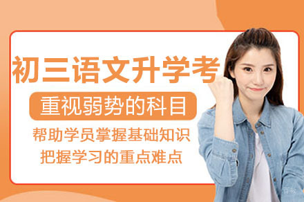 初三语文升学考辅导
