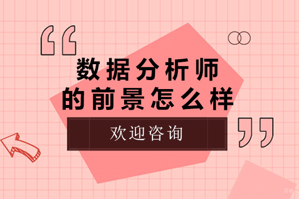 上海数据分析师的前景怎么样