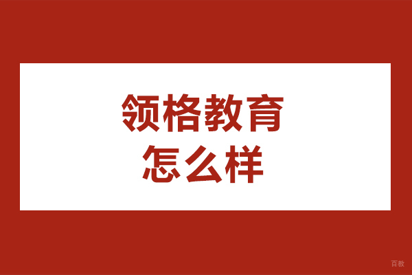大连领格教育怎么样