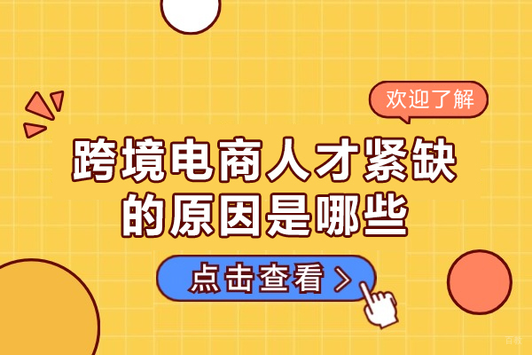 南昌电脑IT设计-南昌跨境电商人才紧缺的原因是哪些-是什么
