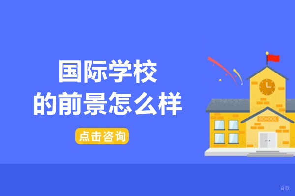 国际学校的前景怎么样