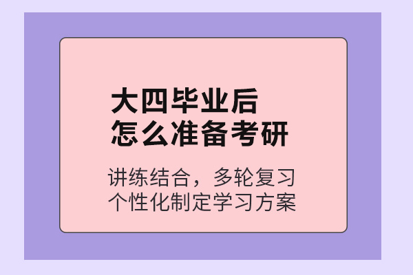 大四毕业后怎么准备考研-启航考研
