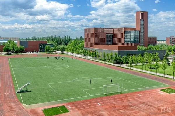 北京第二外国语学院国际教育校园环境展示