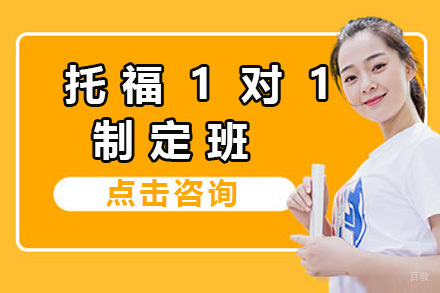 上海托福1对1制定班