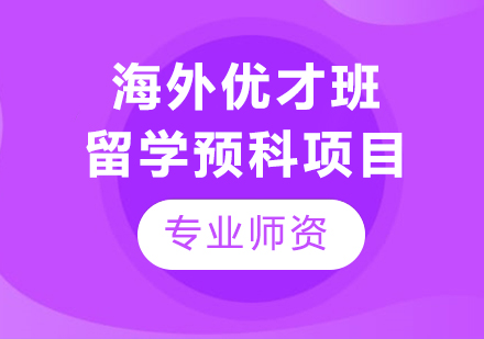 西安交通大學蘇州研究院海外優(yōu)才班留學預科項目