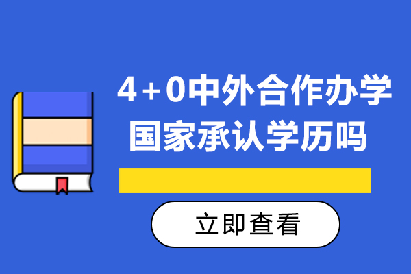 長(zhǎng)沙4+0中外合作辦學(xué)國(guó)家承認(rèn)學(xué)歷嗎