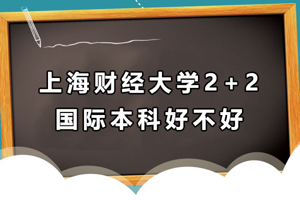 上海財經(jīng)大學(xué)2+2國際本科好不好-上海財經(jīng)大學(xué)2+2國際本科怎么樣