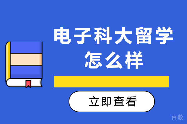 成都电子科大留学怎么样