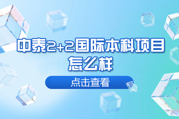 福州大学中泰2+2国际本科项目怎么样