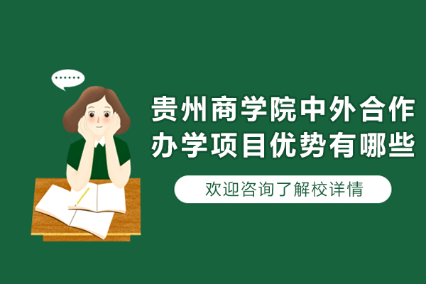 貴州商學院中外合作辦學項目優(yōu)勢有哪些-貴州商學院中外合作辦學項目怎么樣