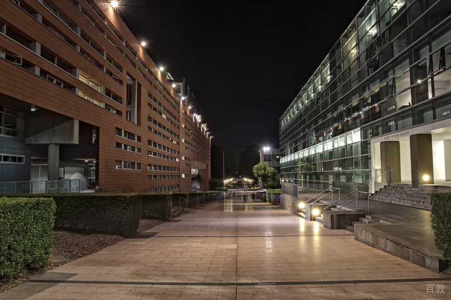 学校夜景相册