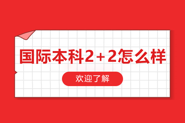 國際本科2+2怎么樣