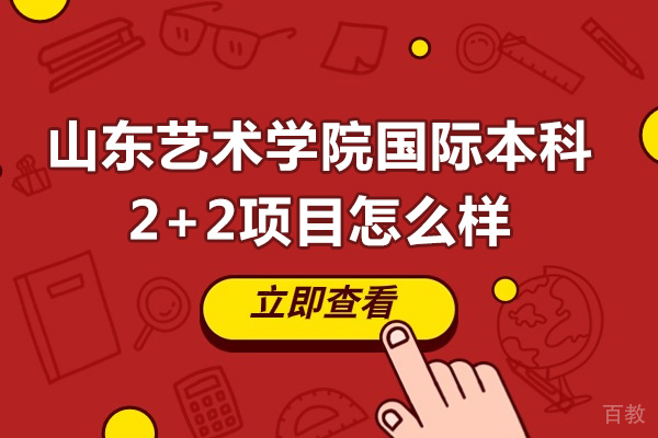 山东艺术学院国际本科2+2项目怎么样