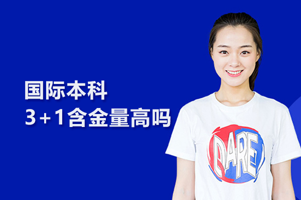 国际本科3+1含金量高吗