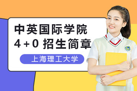 上海理工大学中英国际学院4+0招生简章