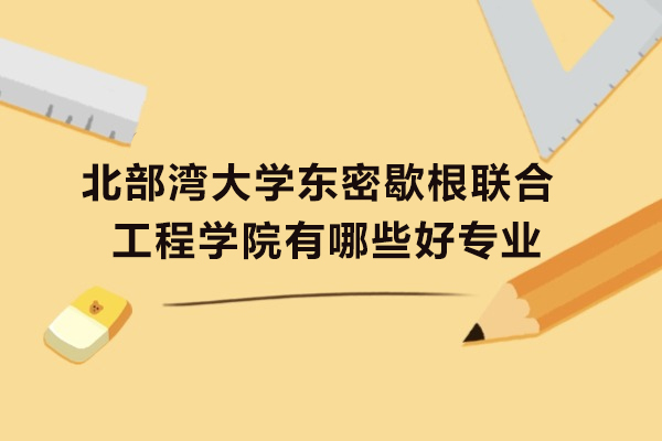 北部灣大學(xué)東密歇根聯(lián)合工程學(xué)院有哪些好專業(yè)